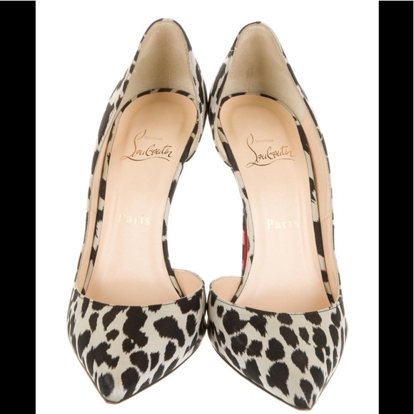 CLB Printed D’ORSAY pumps size:9.5 SOLD!!! - Picture 3 of 5
